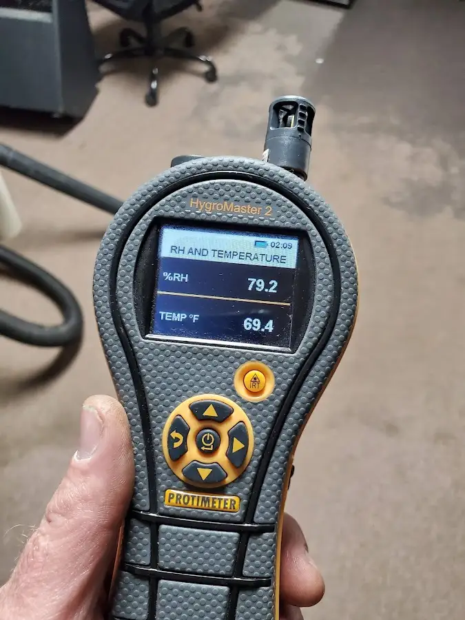 Moisture meter humidity assessment for Fire & Smoke Damage Restoration in Woods Cross